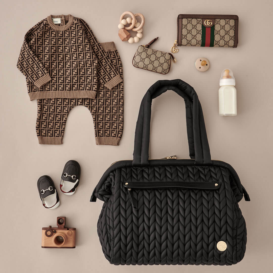 Shop Our Collection of Lightweight Herringbone Baby Bags