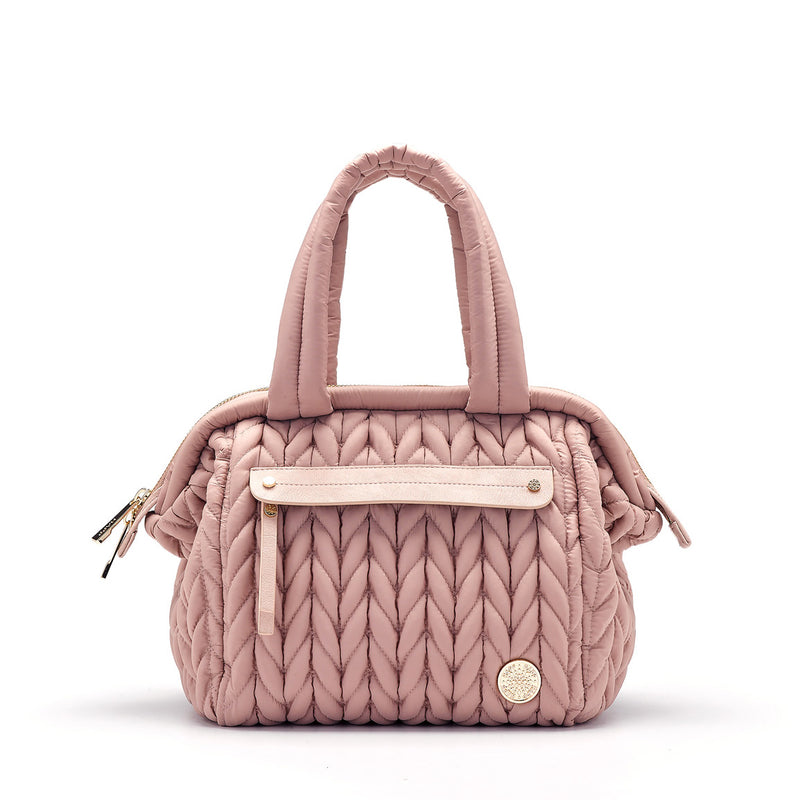 Rainbow Purse, Pink Stripes Pattern Cute Small Shoulder Zip Bag Vegan –  Starcove Fashion